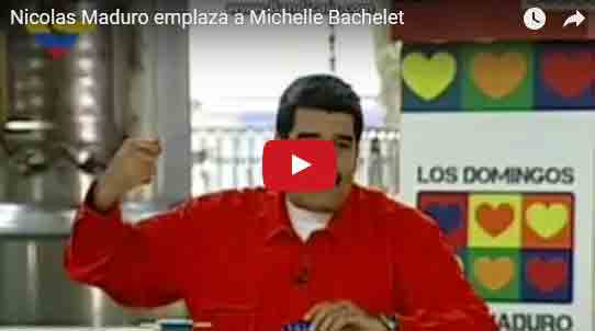 NICOLAS MADURO HABLA DE CHILE